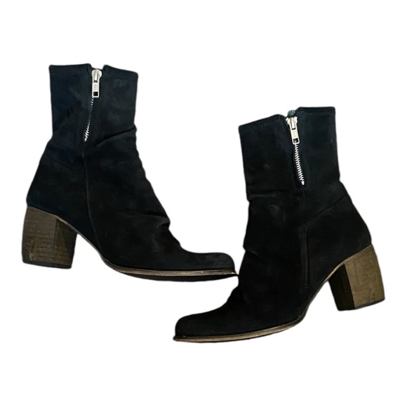 Jeffrey Campbell Ankle Booties - 2567-KI Slouchy Mid Heel ❣️ sz 39 us 8 - Picture 3 of 8